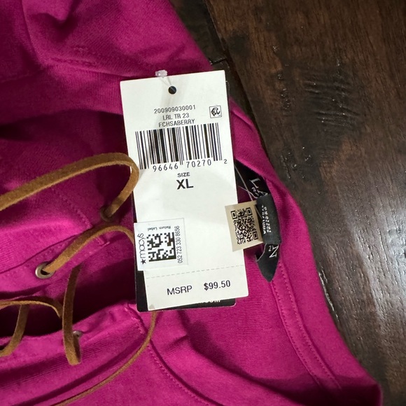 New Top - Lauren Ralph Lauren - XL - Picture 3 of 4